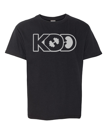 KOD Kids Classic Tee - Black/Silver