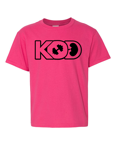 KOD Kids Classic Tee - Pink/Black